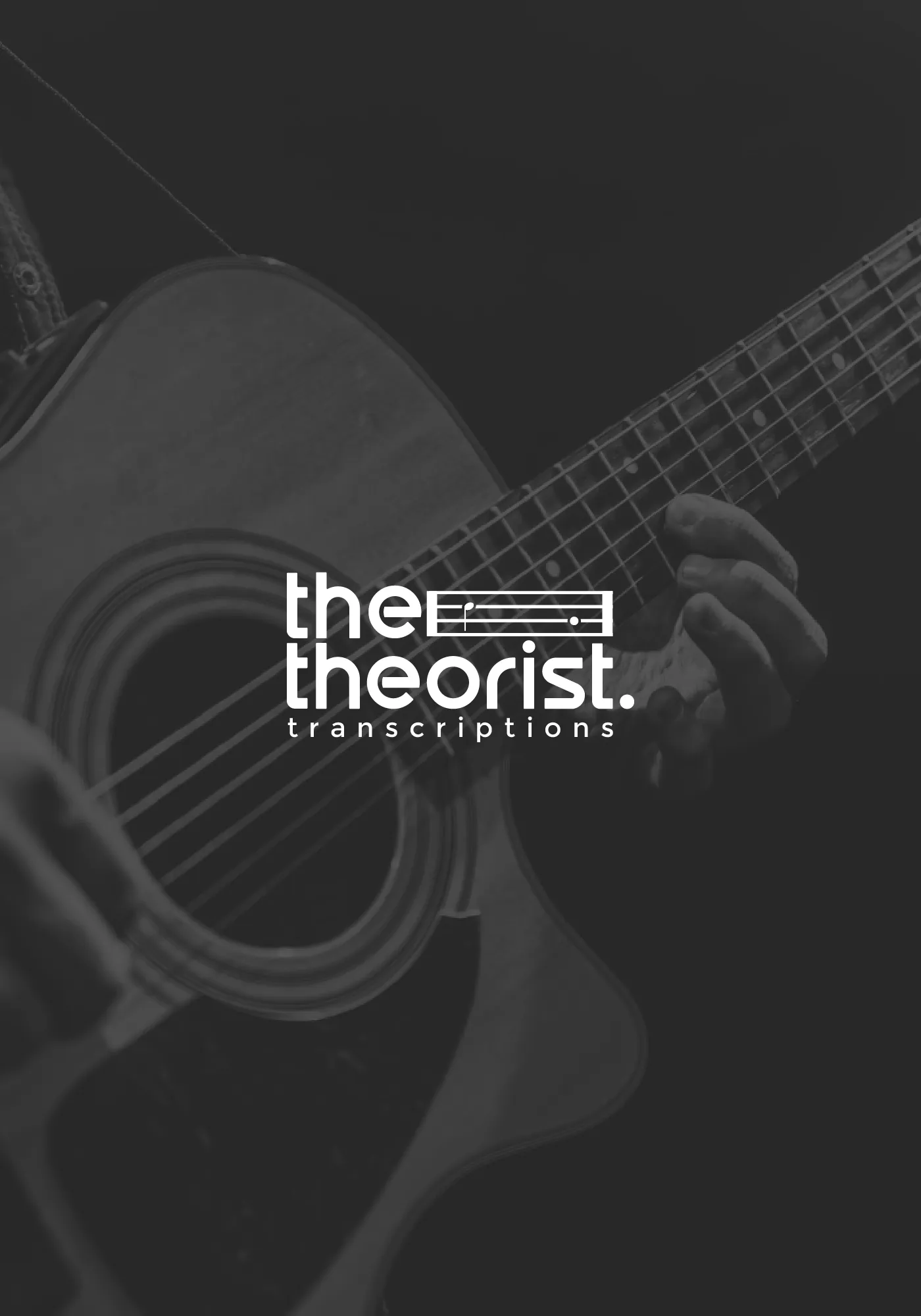 The Theorist Transcriptions: brand identity preview 1