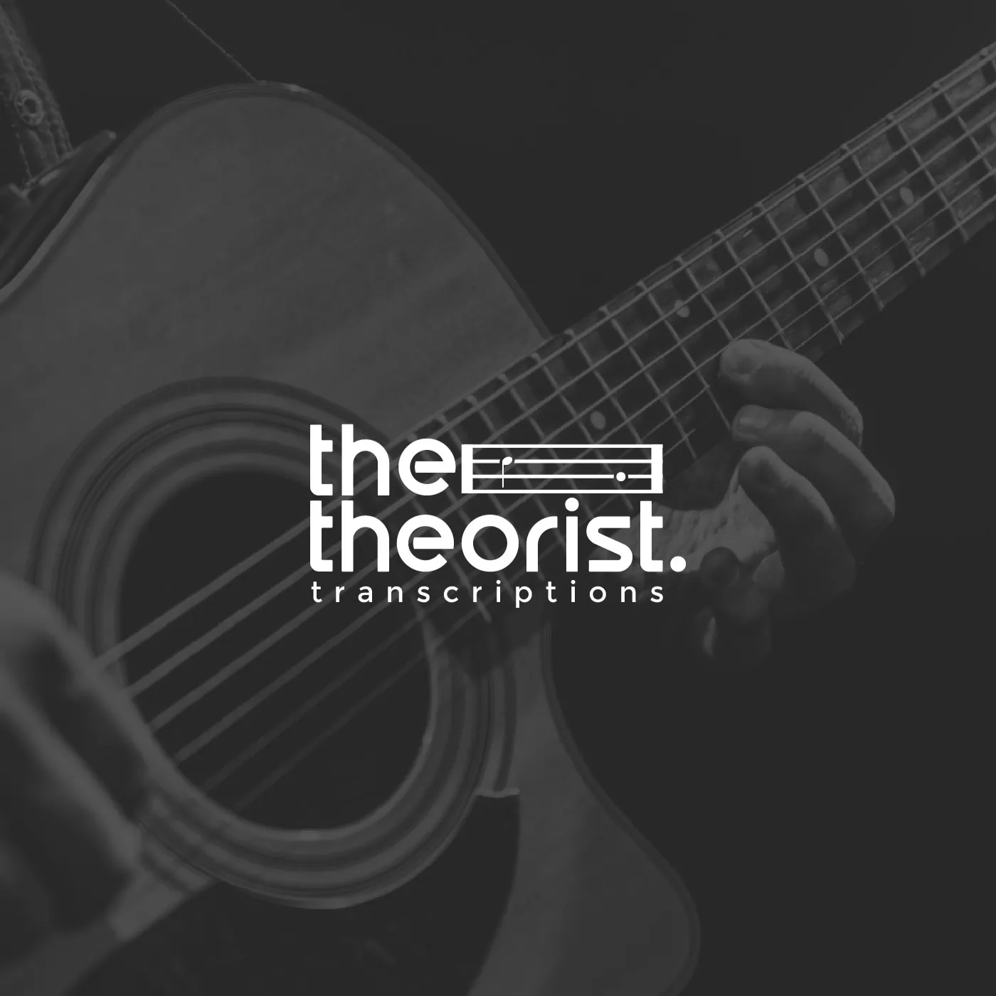 The Theorist Transcriptions: brand identity preview 2